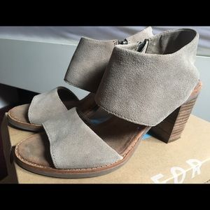 Toms Majorca Cutout Sandal Taupe
